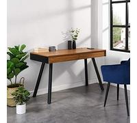 Cherry Tree Furniture ZERMATT Smart Desk with Built-in Bluetooth/USB Speaker & Charger