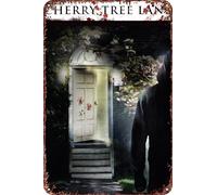 Cherry Tree Lane Vintage Tin Sign Wall Art Decor - Retro Sign for Home Patio Decor Gifts Movie Poster - 8x12 Inch