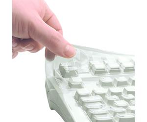 CHERRY WetEx, Flexible Keyboard Protection Film for CHERRY G80-3000, ANSI-Layout, Reliable Protection against Soiling from Liquids, Dust, Debris