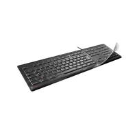 CHERRY WetEx, Flexible Keyboard Protection Film for CHERRY STREAM Full-size Keyboards, ISO-Layout, Protection against Soiling from Liquids, Dust, Debris