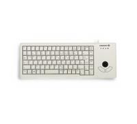 CHERRY XS Trackball keyboard Universal USB Belgian Grey