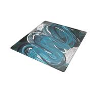 Xtrfy GP4, Large Gaming Mouse Pad (460 x 400 x 4 mm), Glides Effortlessly with Flawless Mouse Control, Non-Slip, Machine-Washable, Street Blue Edition