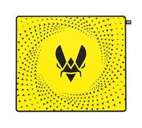 CHERRY XTRFY GP5, Gaming Mouse Pad in L (460 x 400 x 4 mm), High-Speed Cloth Surface for Precision, Stitched Edges, Non-slip, Machine washable, Vitality Yellow