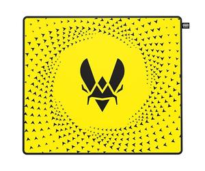 CHERRY XTRFY GP5, Gaming Mouse Pad in L (460 x 400 x 4 mm), High-Speed Cloth Surface for Precision, Stitched Edges, Non-slip, Machine washable, Vitality Yellow