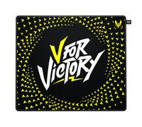 CHERRY XTRFY GP5 Vitality Black Gaming mouse pad Black, White, Yellow