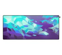 CHERRY XTRFY GP5, XL Gaming Mouse Pad (920 x 400 x 3 mm), High-Speed Cloth Surface for Precision, Stitched Edges, Non-slip, Machine washable, Litus Blue