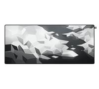 CHERRY XTRFY GP5, XL Gaming Mouse Pad (920 x 400 x 3 mm), High-Speed Cloth Surface for Precision, Stitched Edges, Non-slip, Machine washable, Litus White