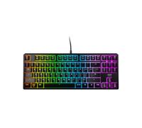 CHERRY XTRFY K4V2 TKL Mechanical Gaming Keyboard | Unnumbered Wired Keyboard | RGB Lighting MX2A Network Switches (Black)