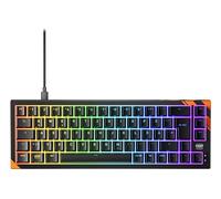 Cherry XTRFY K5 Pro TMR Compact - Magnetic Wired Gaming Keyboard, Customisable MK Crystal Switches, Hot-Swap, Rapid Trigger, SnapKey, Sound Absorption, 8000 Hz, DE Layout (QWERTZ), Black