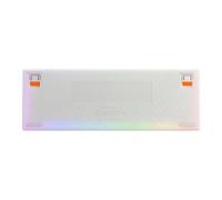 CHERRY XTRFY K5 Pro TMR Compact - Magnetic Wired Gaming Keyboard, Customizable MK CRYSTAL Switches, Hot-Swap, Rapid Trigger, SnapKey, Noise Reduction, 8000 Hz, US Format (QWERTY), White
