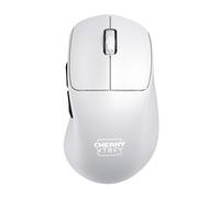 CHERRY XTRFY M64 Pro Wireless, Ultra-Fast Cordless Gaming Mouse, 2.4 GHz RF, Optimised for esports, 8K Mouse, Ergonomic Shape with Low Front, White