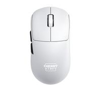 CHERRY XTRFY M68 Pro Wireless, Ultra-Fast Cordless Gaming Mouse, 2.4 GHz RF, Optimised for esports, 8K Mouse, Symmetrical Shape with Low Front, White