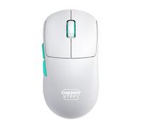 CHERRY XTRFY M68 Wireless, Ultra-Light Cordless Gaming Mouse, 2.4 GHz RF, Optimised for esports, Symmetrical Shape with Ultra-Low Front, White