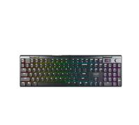 CHERRY XTRFY MX 10.1 Wireless | Low Profile Wireless Gaming Keyboard | Rotating LCD Button | RGB Lighting | Slim Aluminum