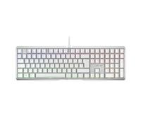 CHERRY XTRFY MX 3.1, Mechanical Gaming Keyboard, Pan-Nordic Layout (QWERTY), RGB Lighting, Aluminium Housing, USB-A Port, MX2A RED Switches, White