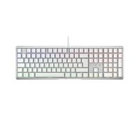 CHERRY XTRFY MX 3.1, Mechanical Gaming Keyboard, UK Layout (QWERTY), RGB Lighting, Aluminium Housing, USB-A Port, MX2A RED Switches, White