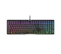 CHERRY XTRFY MX 3.1, Mechanical Gaming Keyboard, UK Layout (QWERTY), RGB Lighting, Aluminium Housing, USB-A Port, MX2A RED Switches, Black