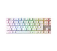 Cherry XTRFY MX 8.2 Pro TMR Wireless - Magnetic Mechanical TKL Gaming Keyboard, Customisable Cherry MK Crystal TMR Switches, PBT, Hot-Swap, RapidTrigger, SnapKey/SOCD, 8KHz, DE Layout QWERTZ, White