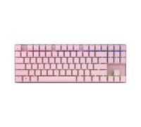 CHERRY XTRFY MX 8.2 TKL Wireless Gaming Mechanical Keyboard with Suitcase. Compact Ten Key Less for Gamers MX2A Switches (Pink, MX2A Brown Switch)