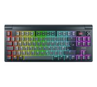 CHERRY XTRFY MX 8.3 TKL Wireless, Mechanical Gaming Keyboard Without Numpad, UK Layout (QWERTY), Hot Swappable MX2A RED Switches, Starfall Grey