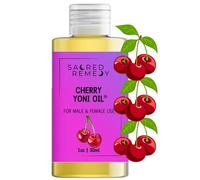 Cherry Yoni Oil Potent, Hydrating, Moisturising Lotion Oil. 100% Natural & Vegan. Balances PH Level & Fresh Scent with Vitamin E (30ml)