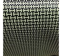 Cherrynight 1100D / 3K 200gsm Yellow Kevlar Carbon Fiber Width 100cm Length 12"/30cm Or 20"/50cm Mixed Fabric Plain Hybrid Carbon Kevlar Cloth(100cm x 50cm a slice)