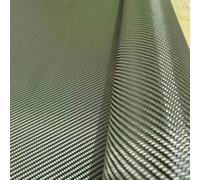 Cherrynight 1PC Kevlar Black Green Twill Jacquard Pattern Parts Modified DIY Surface Decoration 3K Carbon Aramid Fiber Blend Knitted Fabric (Size : 50cmX100cm)