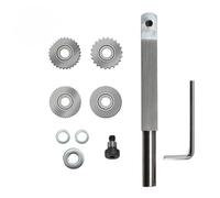 Cherrynight XLJP 1 Set Texture Woodturning Tool Thread Spiral Turning Tools Texturing And Spiralling System Alloy Steel Wheel Cutter Woodturning Accessaries