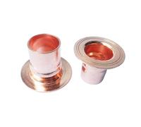 Cherrynight XLJP 1Pc Inner Diameter 22/28/35/42/54/67/76/80/85/89/108mm End Feed Copper Liner Insert Pipe Fitting Flange(22mm)