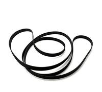 Cherrynight XLJP 1Pcs Width 5mm Thickness 0.6mm Flat Transmission Belt For LP Vinyl Record Player Phonograph Gramophone Turntable Drive Belt (Color : Fold Length 190mm)