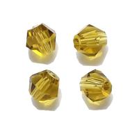 Cherrynight XLJP 35Pcs-550Pcs AAA Austrian Crystal Bicone Beads 2mm/ 3mm/ 4mm/ 6mm/ 8mm Faceted Glass Spacer Beads For Jewelry Making DIY Accessories (Color : Crystal violet, Size : 2mm 550pcs)