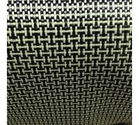 Cherrynight Yellow Kevlar & Carbon Fiber Mixed Fabric Plain Hybrid Carbon Kevlar Cloth 100D / 3K 200gsm 12"/30cm Or 20" 50cm X100cm (Color : 100cm x 30cm a slice)