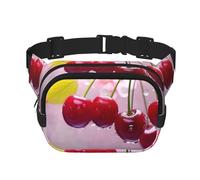 Cherrywaist Bag for Men Women - Adjustable Double Fanny Pack for Travel, Sports, and Daily