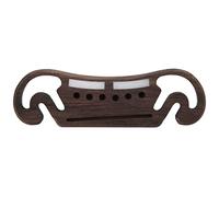 Cherrywood Guitar Bridge | Ideal Height for Easy Playing | Folk Guitar Replacement Part | Decorative Instrument Accessory