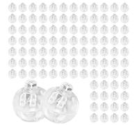 Chersun 100 PCS Warm White LED Balloon Lights, Mini Round Ball Light for DIY Party Decorations, Battery Powered Tiny LED Crafting Lights, for Wedding Birthday Christmas Halloween Decor