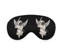 Cherub Sword Skull Mask Sleep Eye Mask Night Shade Cover Soft Adjustable for Travel Naps