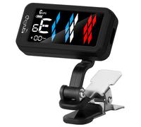 Cherub WST905Li - Rechargeable clamp-on guitar tuner, 5 tuning modes for all instruments