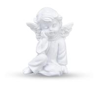 Cherubs Angels Figurine, Small Sleeping Angel Statues Adorable Angel Sculpture for Indoor Outdoor Home Garden Decoration(#2)