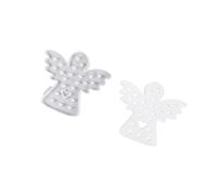 Cherubs with Heart Star Silicone Molds Epoxy Resin Plaster Handmade Craft Casting for Home Decor Angel with Heart Star Silicone Casting Plasters Craft Supplies