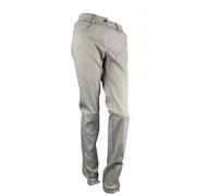 Chervo Golf Warm Women Pants Serenella Comfort Gray Gold Striped 30L Size 36 New