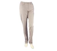 Chervo Golf Women's Pants Shutter Sun Block Beige Checked Size 36 New
