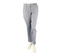 Chervo Golf Women's Pants Station Sun Block Blue Striped 23E Size 36 New