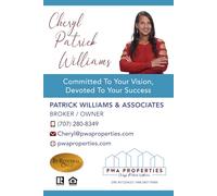 Cheryl Patrick Williams: Committed to Your Vision, Devoted to Your Success
