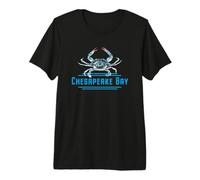 Chesapeake Bay Blue Crab Design Premium T-Shirt