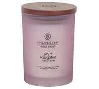 Chesapeake Bay® Candle Scented Candle Joy + Laughter (Cranberry Dahlia) Medium Jar