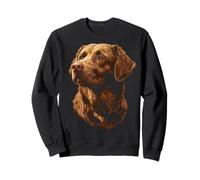 Chesapeake Bay Retriever Dog Graphic Pet Artwork Sweatshirt