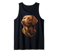 Chesapeake Bay Retriever Dog Graphic Pet Artwork Tank Top