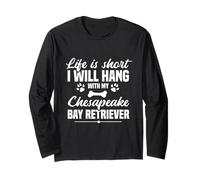 Chesapeake Bay Retriever Lover | Funny Chessie Dog Owner Long Sleeve T-Shirt