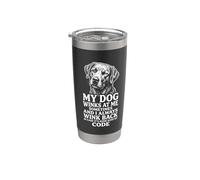 Chesapeake Bay Retriever My Dog Winks Secret Code Stainless Steel Insulated Tumbler