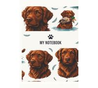Chesapeake Bay Retriever Pattern Collection: College Notebook Featuring an Adorable Chesapeake Bay Retriever Dog Pattern Design for Students, Writers, Teachers, and Dog Lovers